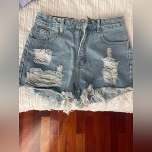 Jean shorts
